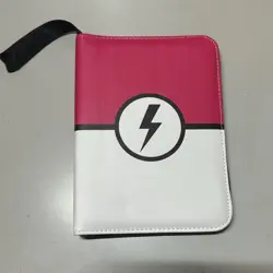 Pokemon Poke ball Collectible Card Holder Binder New 50 Pages Card Protector - Image 1