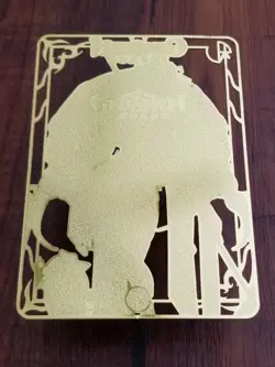 Hu Tao - Genshin Impact - Goddess Story Gold Metal Card - Image 2