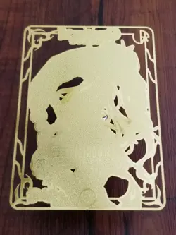 Keqing - Genshin Impact - Goddess Story Gold Metal Card - Image 2