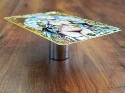 Ningguang - Genshin Impact - Goddess Story Gold Metal Card - Image 3