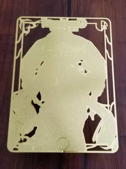 Layla - Genshin Impact - Goddess Story Gold Metal Card - Image 2