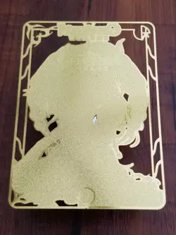 Shenhe - Genshin Impact - Goddess Story Gold Metal Card - Image 2