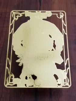 Ganyu - Genshin Impact - Goddess Story Gold Metal Card - Image 2