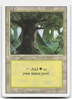MTG Forest (C) L Revised Edition 285 MP - Image 1
