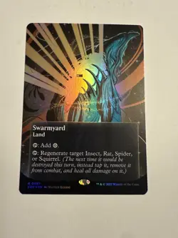 MTG Swarmyard 087 FOIL (Borderless) Edge of Eternities | Magic The Gathering EOE - Image 1