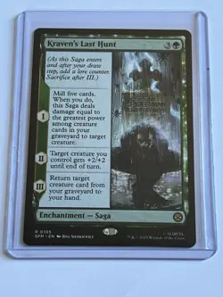 Kravens Last Hunt 105 MTG Marvels Spider-Man 2025 Near Mint Non Foil Rare - Image 1