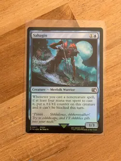 Sahagin - Final Fantasy MTG Magic Common Foil FFXIV 0071 - Image 1