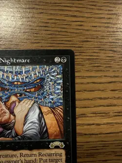 Recurring Nightmare MTG Magic the Gathering Exodus 1998 - Image 3