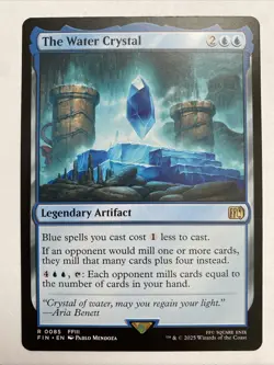 The Water Crystal (Non-foil) Final Fantasy 0085 Rare MTG - Image 1