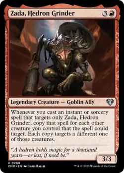 Zada, Hedron Grinder - Near Mint MTG Commander Masters - Image 1