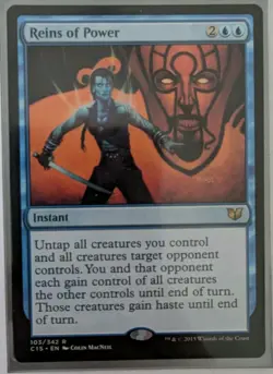 Reins of Power Commander 2015 - MTG RARE - Image 1