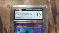 MTG Taurean Mauler #1899 Rainbow Foil Secret Lair Drop Everyone's Invited CGC 10 - Image 2