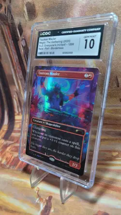 MTG Taurean Mauler #1899 Rainbow Foil Secret Lair Drop Everyone's Invited CGC 10 - Image 4