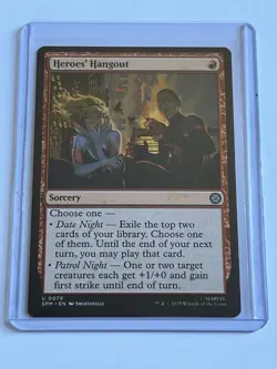 Heroes Hangout 79 MTG Marvels Spider-Man 2025 Near Mint Uncommon Non Foil - Image 1