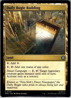 Daily Bugle Building SPM0179 - MTG: Marvel's Spider-Man Regular - Image 1