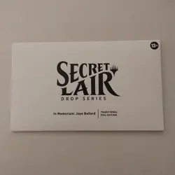 MTG Secret Lair In Memoriam: Jaya Ballard [SEALED FOIL] Magic The Gathering - Image 1