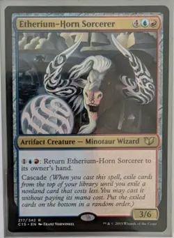 Etherium-Horn Sorcerer Commander 2015 - MTG RARE - Image 1
