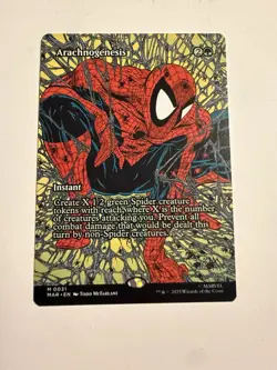 MTG Arachnogenesis 0031 Non-foil (Borderless) Marvel Universe Spider-Man - Image 1