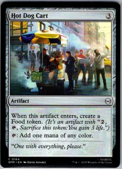 Hot Dog Cart SPM0164 - MTG: Marvel's Spider-Man Common - Image 1