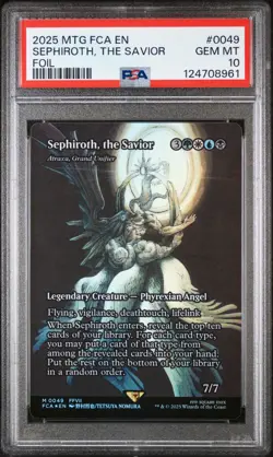 Sephiroth, the Savior - Atraxa, Grand Unifier (Showcase) Foil MTG FF PSA 10 - Image 1