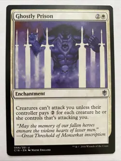 Ghostly Prison #66 (NM) Commander 2016 C16 Magic MTG - Image 1