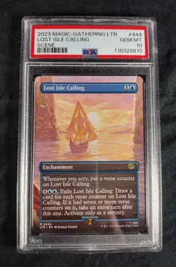 PSA 10 GEM MT! | MTG Magic Lost Isle Borderless Lord of the Rings | + Goodies! - Image 2