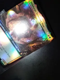 Wildsear Scouring Maw Extended Art Foil BLC 0044 NM MTG Magic - Image 3