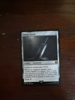 MTG - Buster Sword - 0255 Final Fantasy - Non-Foil - NM/M - Image 1