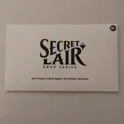 Sealed DAN FRAZIER IS BACK AGAIN: THE ENEMY TALISMANS Secret Lair Drop MTG - Image 1