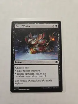 Early Winter - Bloomburrow - LP - MTG Magic - Common - Instant - Image 1
