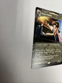 Peter Parker Borderless (0208) Nonfoil Spider Man MTG - Image 5