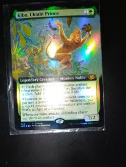 MTG Kibo, Uktabi Prince Foil Extended Art Promo Card NM-Mint, English Edition - Image 1