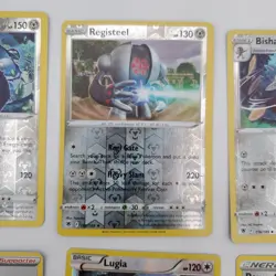 Pokemon TCG Card Lot of (9) REVERSE HOLO Lugia Astral Radiance LP SHIPPED IN BOX - Image 3