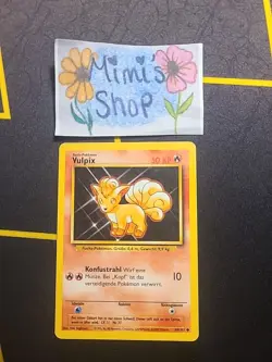 Vulpix 68/102 - German Base Set Pokemon Card - Image 1
