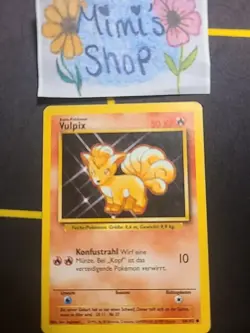 Vulpix 68/102 - German Base Set Pokemon Card - Image 4