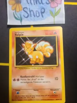 Vulpix 68/102 - German Base Set Pokemon Card - Image 5