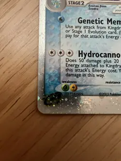 Pokemon Kingdra ex 92/97 Dragon Holo MP - Image 4