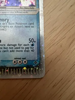 Pokemon Kingdra ex 92/97 Dragon Holo MP - Image 5