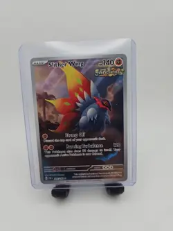 Slither Wing 203/182 Pokemon Sv04 Paradox Rift Full Art Illustration Rare Holo - Image 1