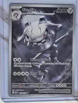 Pokemon Mega Evolutions Steelix IR FULL ART ENG 150/132 - Image 1