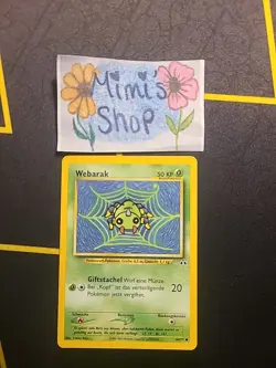 Webarak (Spinarak) - Pokemon Neo Discovery Unlimited - Uncommon 64/75 - German - Image 1