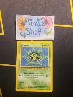 Webarak (Spinarak) - Pokemon Neo Discovery Unlimited - Uncommon 64/75 - German - Image 2