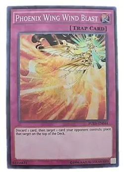 Yugioh! LP Phoenix Wing Wind Blast - FUEN-EN044 - Super Rare - Unlimited Edition - Image 1