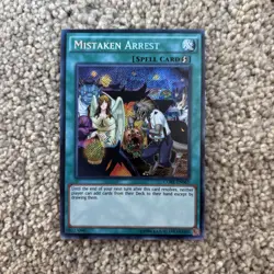 Mistaken Arrest - Secret Rare - CORE-EN065 - Yugioh MP - Image 1