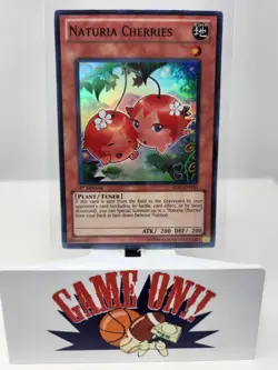 YuGiOh Naturia Cherries STBL-EN030 Super Rare 1st Edition NM - Image 1