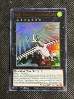 YuGiOh! - Mecha Phantom Beast Dracossack RA03-EN039 Ultra Rare 1st Edition NM - Image 1