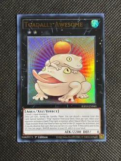 YuGiOh! - Toadally Awesome RA03-EN040 Ultra Rare 1st Edition Near Mint - Image 1