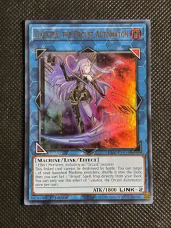 YuGiOh! - Galatea, the Orcust Automaton RA03-EN044 Ultra Rare 1st Edition NM - Image 1