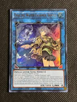 YuGiOh! - Eria the Water Charmer, Gentle RA03-EN047 Ultra Rare 1st Edition NM - Image 1