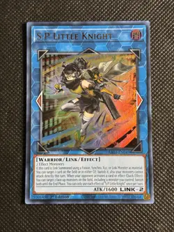 YuGiOh! - S:P Little Knight RA03-EN049 Ultra Rare 1st Edition Near Mint - Image 1